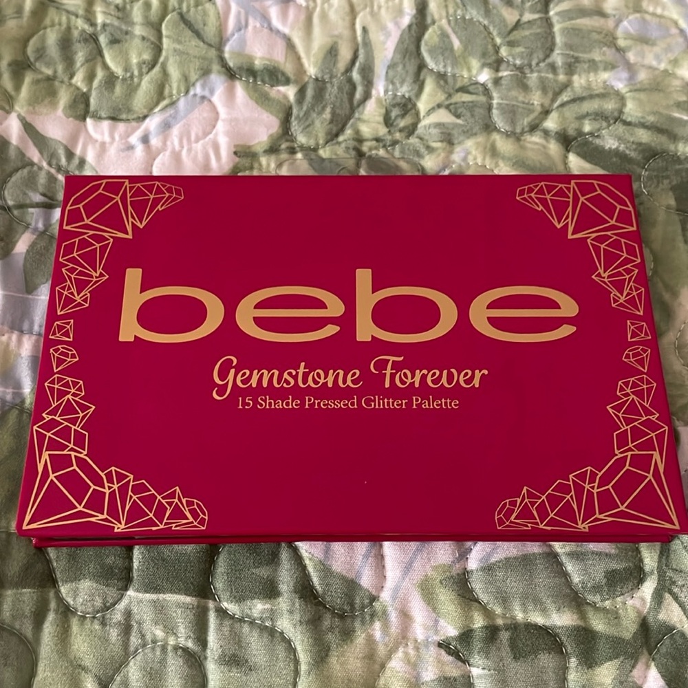 Bebe Gemstone Forever 15 shade pressed glitter palette